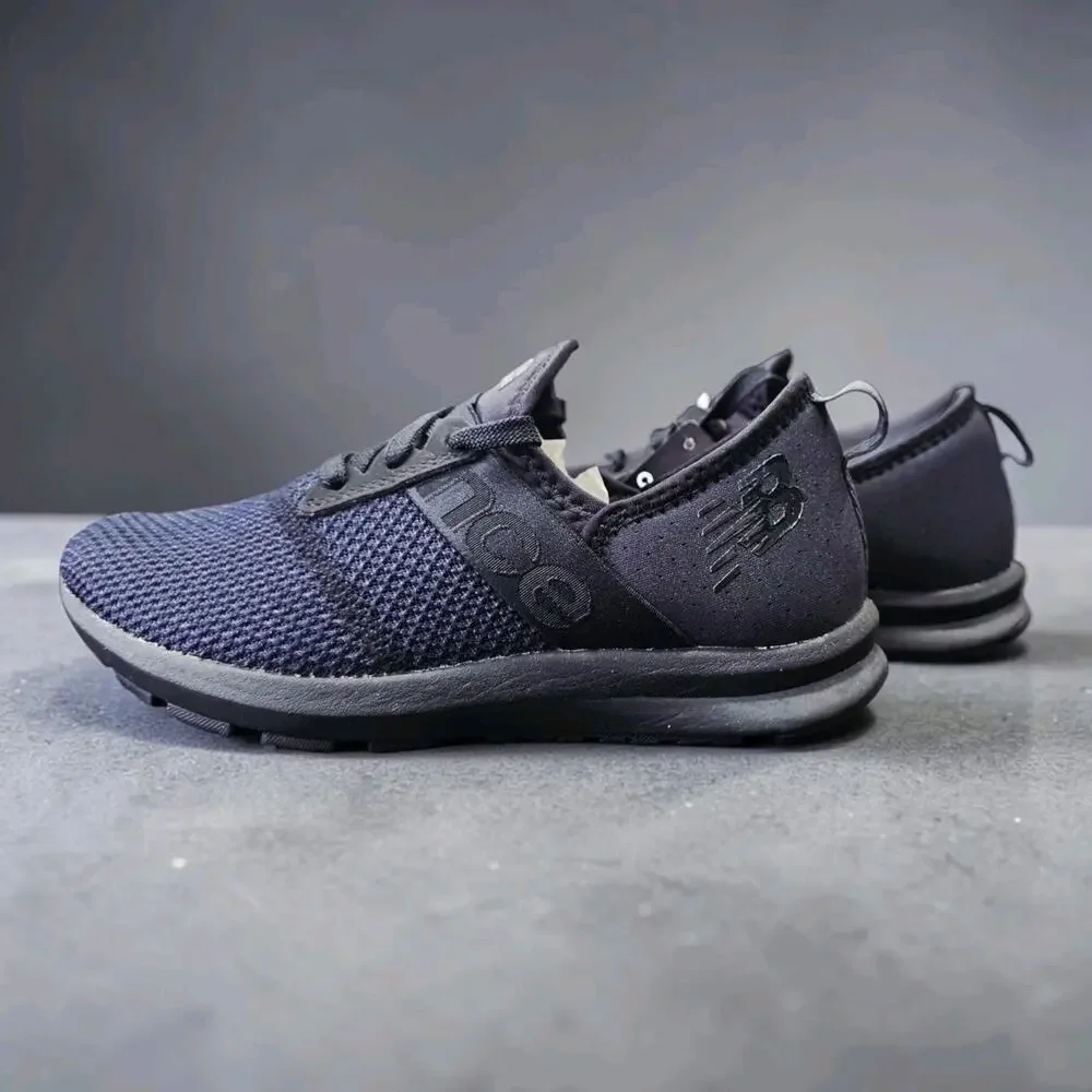 New Balance FuelCore Nergize Black Slip On Running Shoes Womens Size 5 WXNRGSK N